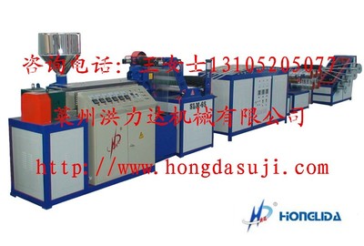 網狀撕裂膜機組、PP電纜填充繩設備與撕裂捆扎繩機組 塑料橡膠網在電纜填充繩生產中的核心應用